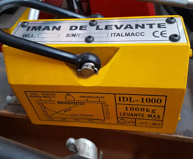 EQUIPOS DE LEVANTE IMAN IDL-1000 KG