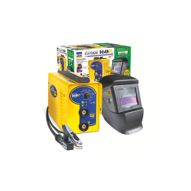 SOLDADURA PACK GYSMI 160P + MASCARA FOTOSENSIBLE